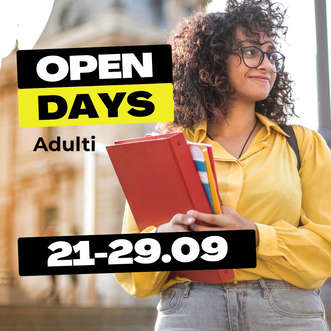 Open Days a Roma per adulti